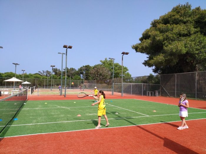 more tennis with children